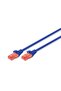 كابل CAT6 Utp DK-1617-020/B أزرق اللون بطول 2 متر (عبوة من 10 قطع) - 3
