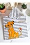 Girl Boy Child Popular Character Printed Poncho Child Beach Towel