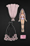 Cut-Paste-Play Pink Fashion Boutique Shop Business Game - 3