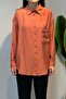 Pocket Embroidery Detail Front Wooden Buttoned Shirt 196 Tile - 2