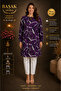 Moda Başak 100% Cotton Woven Patterned Tunic Comfortable Cut Plus Size - 3