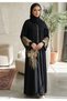 Premium Nida Rhinestone Embroidery Abaya And Sheila Comfortable Daily Wear For Women - 5