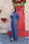 Embroidered Cotton Linen Dress - 2