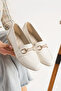 Sdf 0096 Beige Lightweight Comfortable Daily Women's Ballerinas - 2