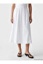 Esvab • Modern & Distinctive A-Line Skirt with Waist Drawstring - 2