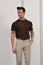 Men's Striped Crew Neck T-Shirt - 4