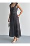 Thick Strap Polka Dot Dress - 2