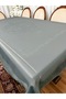 Elegance Series Premium Quality Stain-Resistant, Liquid-Proof Tablecloth 160X220 Anthracite - 3