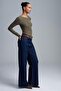 32600 Women's Gathered Boat Neck Top Blouse - 3