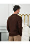 Oversized Sweater with Thick Line Detail - 4