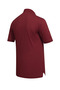 Men's Polo Collar Corn Cotton Short Sleeve Buttoned Embossed Detailed Kagi Claret Red T-Shirt - 5311 - 6