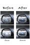 2Pcs Auto Exterior Mirror Rain Glass Film Car Side Rearview Mirror Film Anti-Fog Water-Repellent Film - 4