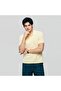 Men’s Slim Pique Solid Polo with Flat Knit Collar