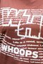 Women's Brown Oversize Whoops Printed Lycra Crew Neck T-Shirt (95% Cotton) - 5