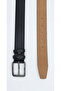 Genuine Buffalo Leather Handcrafted Classic Men's Belt - 2