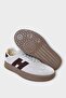 Suede Lace-Up Sneaker Women's Sports Shoes Gray - 6