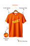 Unisex Toxic Written Flame Pattern Graphic Printed 100% Cotton Regular Fit T-Shirt