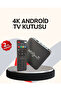 جهاز تلفاز أندرويد 4K - مشغل وسائط ذكي، ذاكرة وصول عشوائي 2 جيجابايت، ذاكرة تخزين 16 جيجابايت، يدعم واي فاي