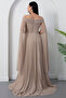 Strapless Neckline Pleated Tulle Dress Dmn0354 - 7