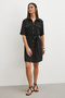 Black Safari Series Shirt Dress - 3