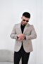 Men's Linen Blazer Jacket Slim Fit Summer Breathable - 2