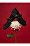 Ankle-Strapped Stone Embellished Girls' Ballerinas