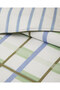 Pop Grid Easy-Iron Single Duvet Cover Set 160X220 cm Blue - Green - 3