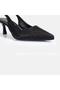 Large Size Stiletto Open Back Evening Dress 41-42-43-44-Black - 6