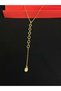 316L Steel Gold Color Y Necklace - 3