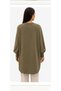 Women's Straight Cut Linda Fabric Round Neck Regular Cut Top Quality Tunic - 5