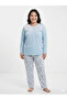 24882 Women's Pajama Set Mother's Pajama Robali Pajama Set - 3