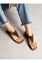 Dorsi̇a Brown Flip Flops Women's Sandals