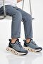 Blue Wide Fit Boys' Sports Shoes