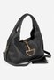 Nora Genuine Suede Shoulder Bag with Metal Buckle - 3