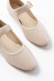 2606 Beige Beret Casual Shoes - 3