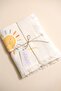 Sun Printed 100% Cotton 4 Layer Muslin Baby Blanket 90X110 cm - 2