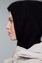 Balaklava Knitwear Headgear Black 0005 - 2