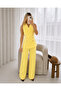 Double-Breasted Collar Gold Buttoned Vest Trousers Blazer Suit - 4