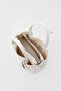Guide Card Holder Charmlı Hand and Shoulder Bag Cream - 6