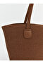 Women's straw beach bag - 3