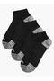 Men Half Terry Socks Ankle Length - Set of 3