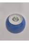 Limoges Blue Color Mini Porcelain Bowl 7.5X4Cm - 3