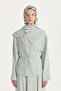 Ritim Twill Silk Scarf Gray