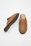 Women's Knitted Patterned Closed-Front Moccasin Daily Slippers Tolsen Taba - 8