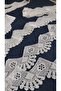 245 Centimeters 2 Pieces 215 Centimeters 1 Piece 90 Centimeters Long 1 Piece Carved Lace - 3