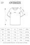 Basic Crew Neck Oversize T-Shirt - Smoked - - 8