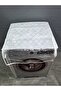 Transparent PVC Washing Machine and Dryer Cover – Transparent Cover, Fabric Texture, Waterproof - 7