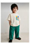 Tropicoast Green Striped Pants Boys' Set - 2