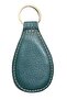 Handmade Green Color Keychain from Antique Silk Carpet - 3