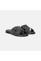 Women's Black Stone Detailed Slippers
